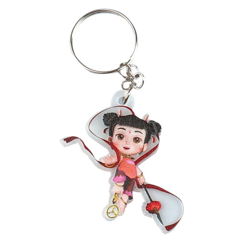 钥匙扣/皮钥匙扣/马年挂件/钥匙扣配饰/马年白底实物图