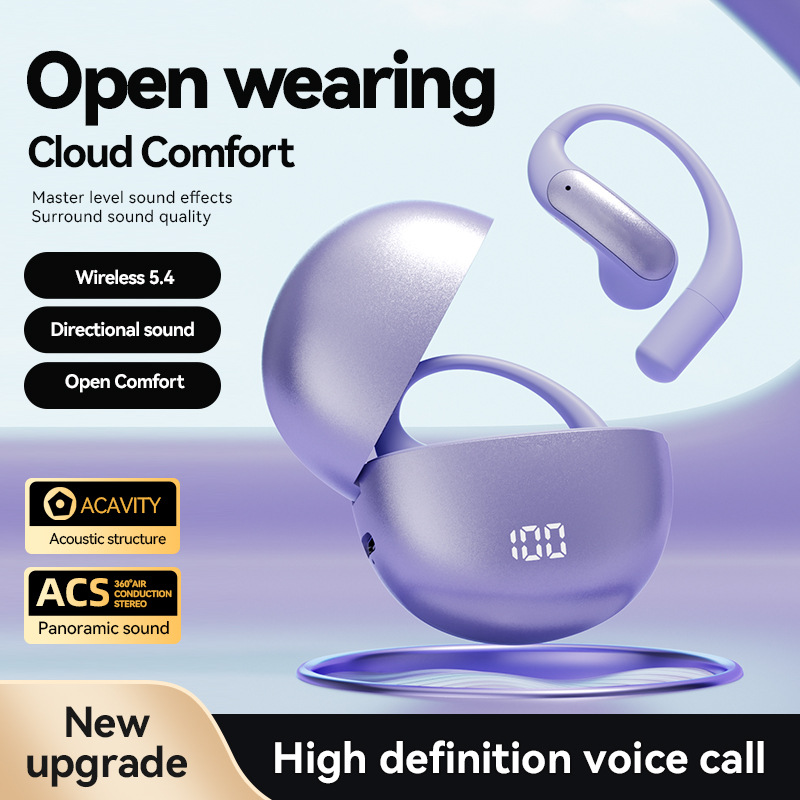 M118OWS Non-in-ear Bluetooth Headphones Noise-cancelling wireless ear-hook dual-ear custom LOGO Stereo 2025 Specification image