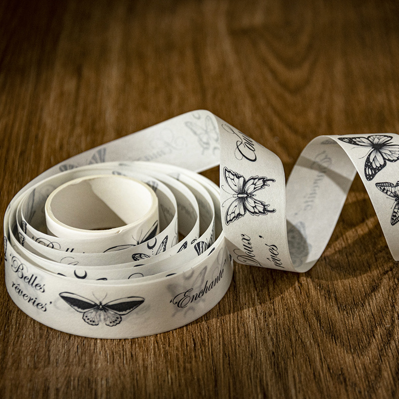 鑫奇新 怀旧记忆系列胶带套盒 18卷入装饰手账胶带和纸不干胶批发详情图3