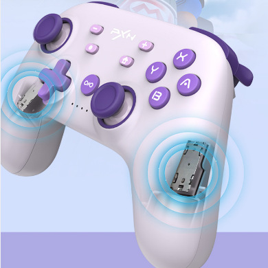 P50S 3rd Generation HD Vibrating switch Controller Pro Hall Joystick ns Wireless Mobile phone Bluetooth pc details Picture