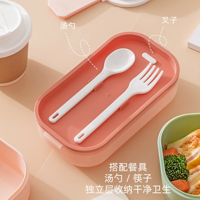 饭盒/211饭盒/玻璃饭盒/开学季/抽真空玻璃餐盒产品图