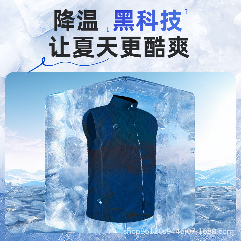 Cold and hot countertop water dispenser, water circulation refrigeration, vest cooling wonder, portable drinking water equipment details Picture