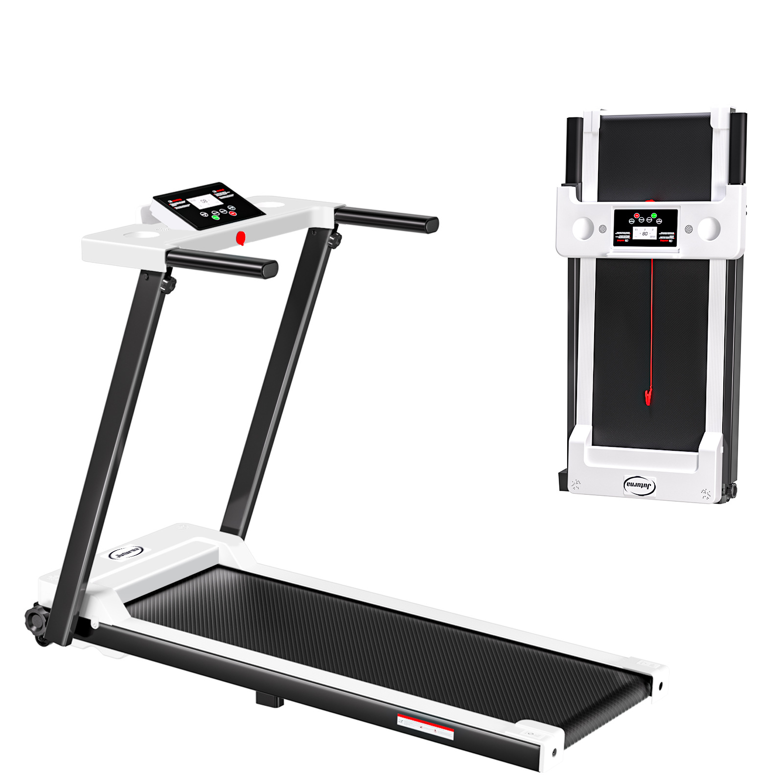 Yidakang home-use small folding fitness equipment, electric walking machine, indoor flat treadmill details Picture