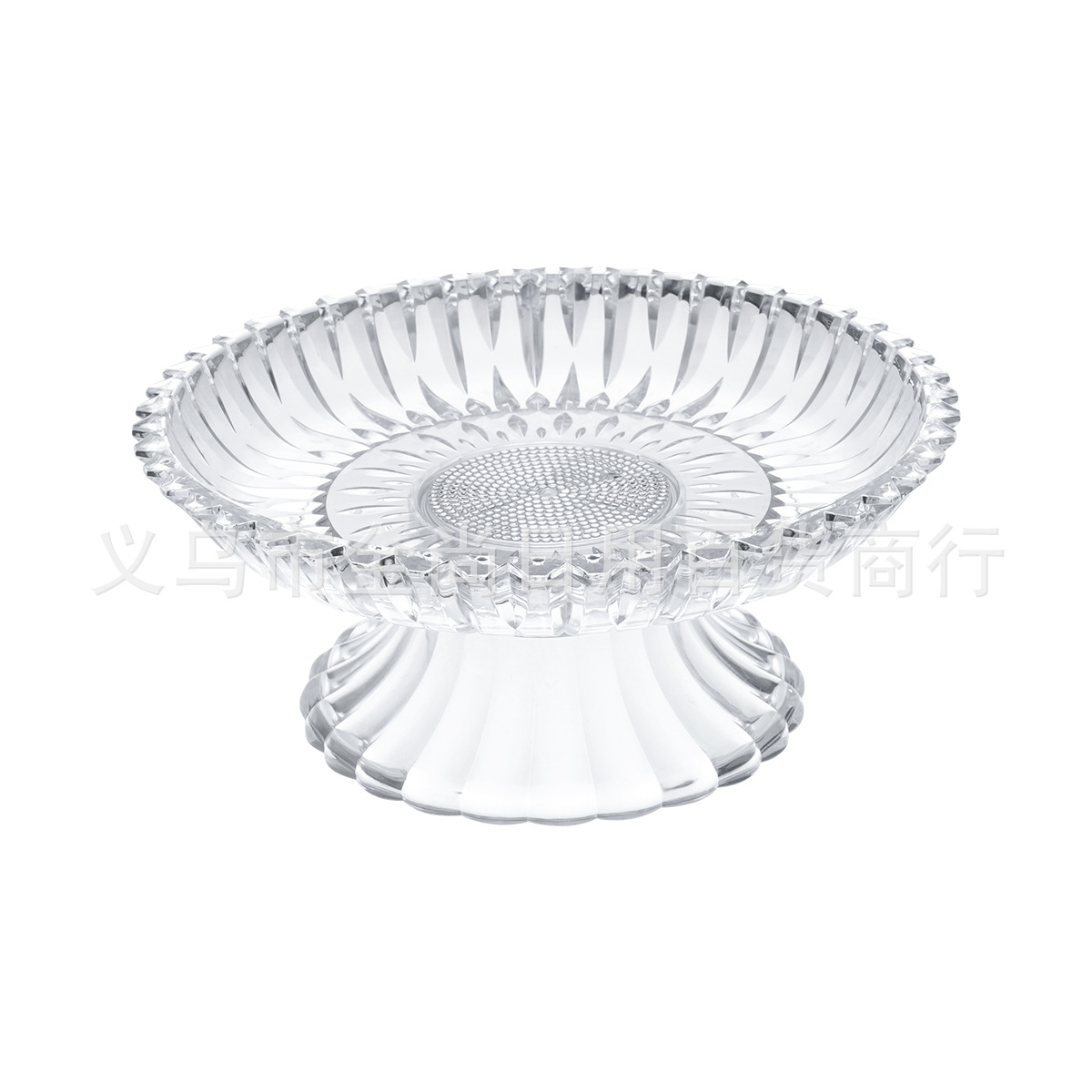 Creative fruit platter, living room coffee table, high-end plastic crystal fruit platter, front desk candy platter, snack platter Application Scenario