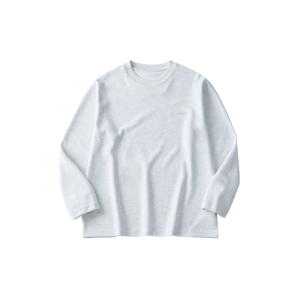 APO Men's Wear 2024 Trendy long-sleeved men's loose T-shirt Autumn New Casual printed embroidered inner top Item Picture