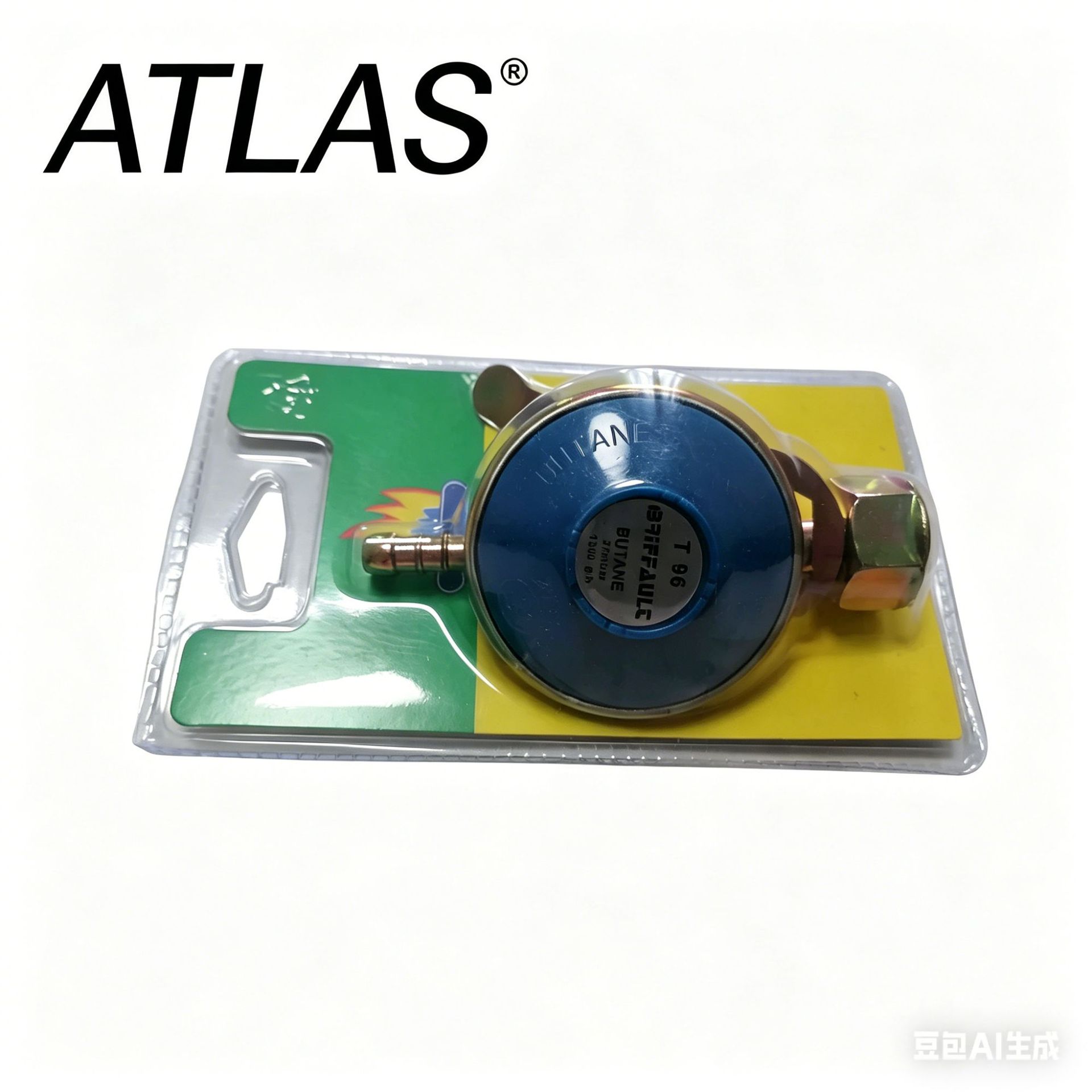外贸专用ATLAS户外露营家用便携式燃气减压阀液化气灶具调压阀门产品图