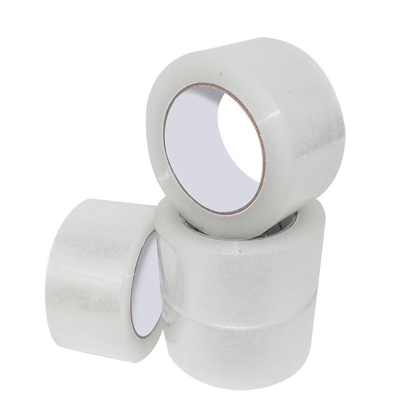 Transparent sealing tape with high adhesion and strong strength, large roll thickened for express packaging, wholesale factory direct delivery and customization Specification image