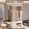 Household sealed insect-proof and moisture-proof flour storage bucket, rice VAT, 2024 new model rice storage container, rice box Application Scenario