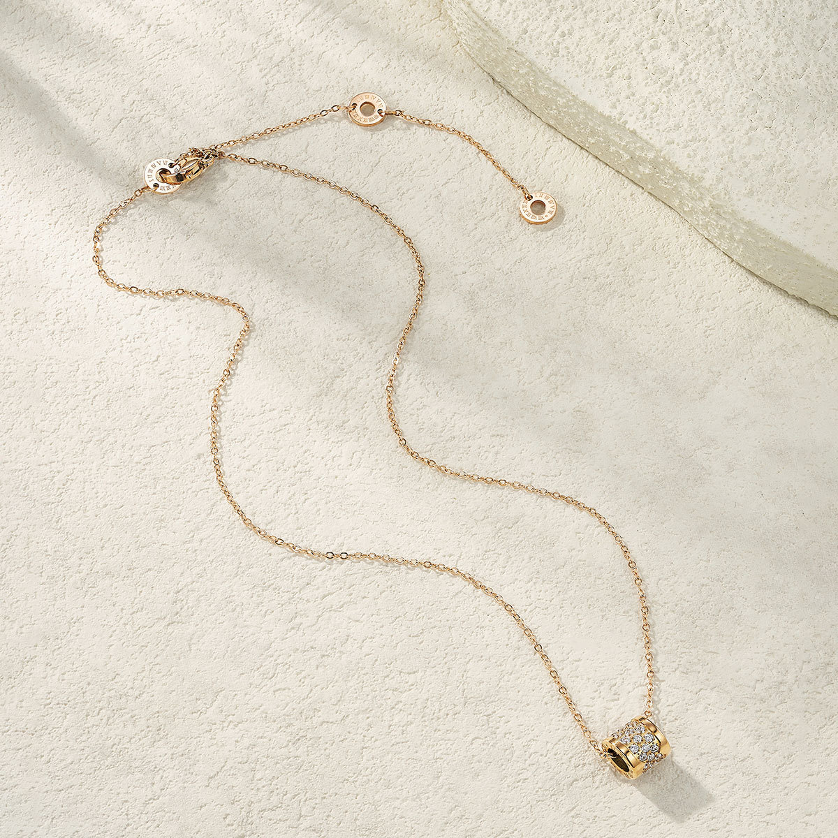 项链/珍珠/天然石项链/珍珠链条女款拼接气质/珍珠项链产品图