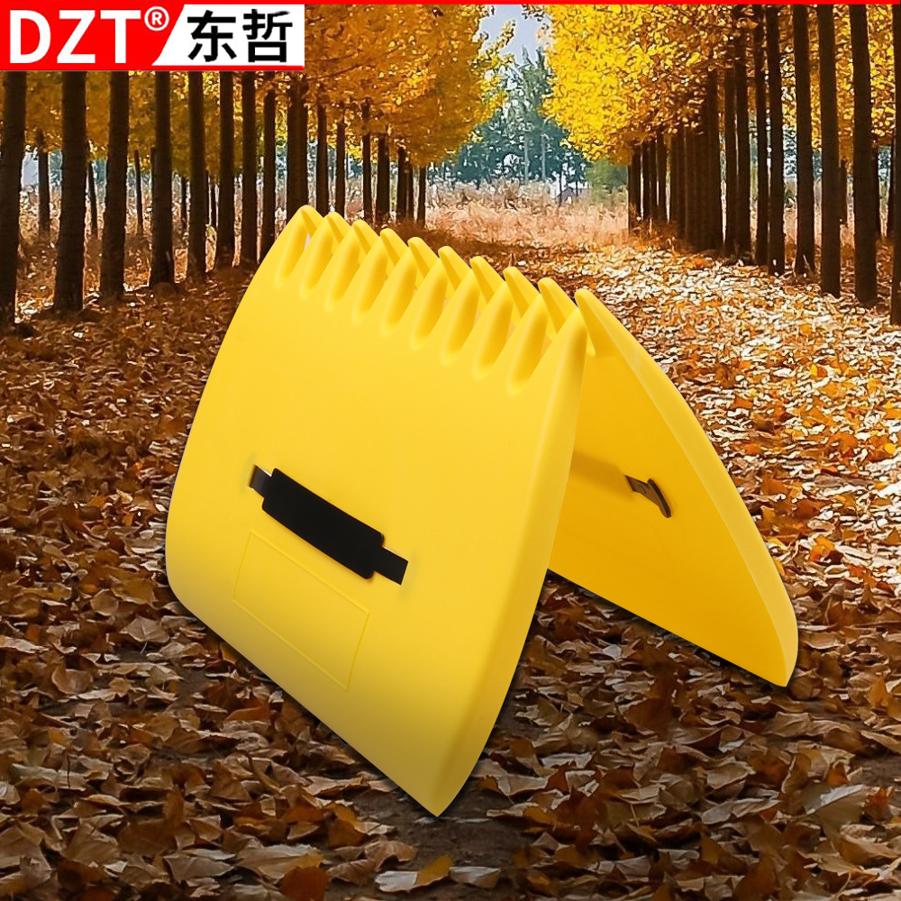 Cross-border outdoor leaf clamps, garden plastic leaf rakes, collecting garden leaves, leaf rakes, garden tools details Picture
