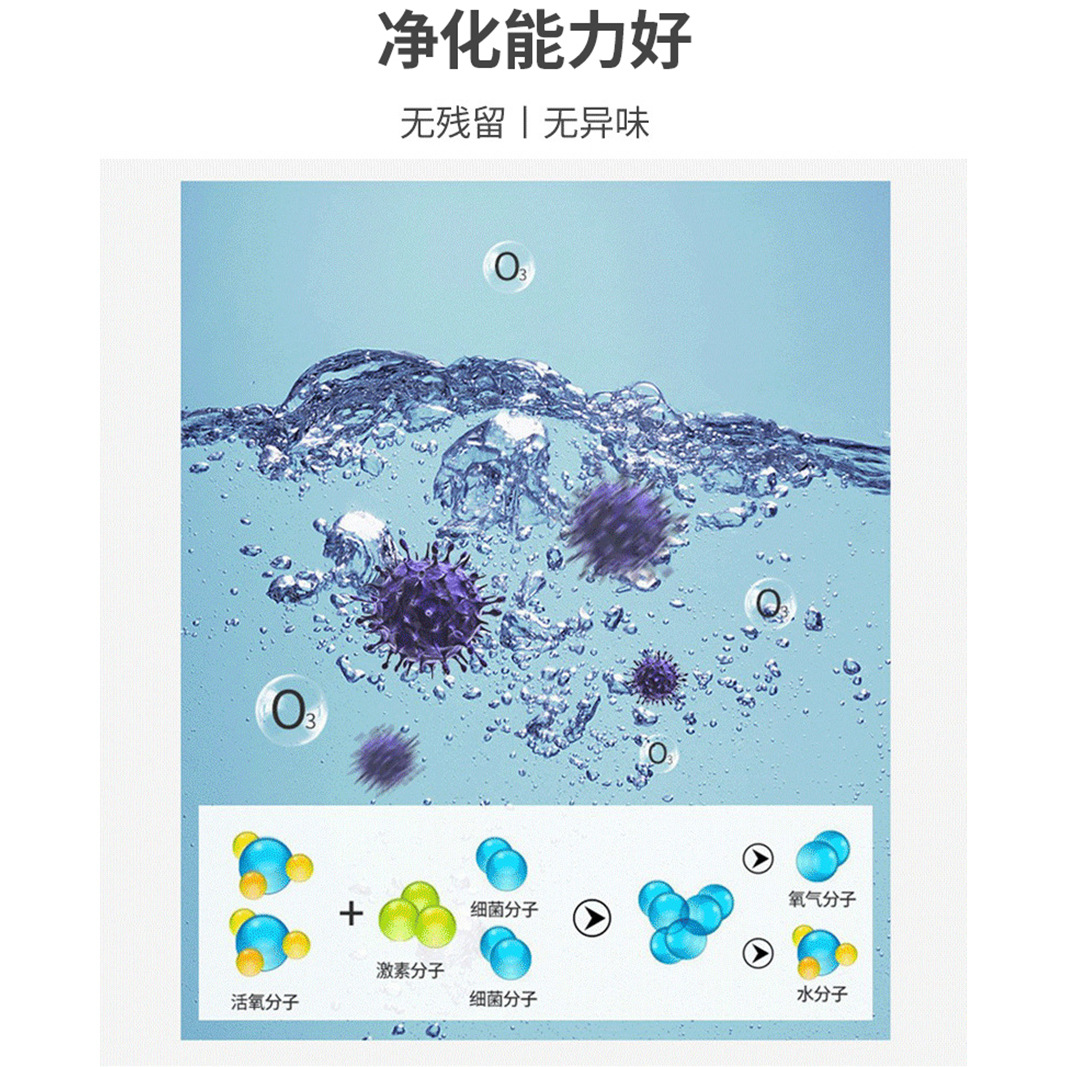 食材机清洗机臭氧消毒机果蔬水果肉类超声波净化器洗菜机礼品批发 Application Scenario