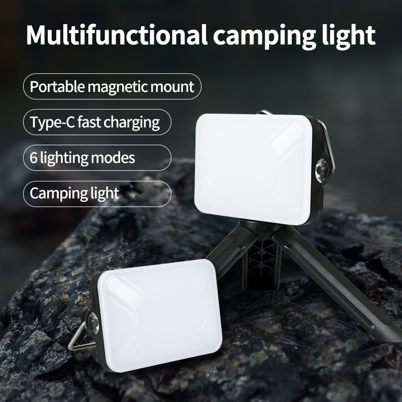Cross-border camping tent camping lamp COB outdoor strong light illumination construction site work emergency night market charging stall Item Picture