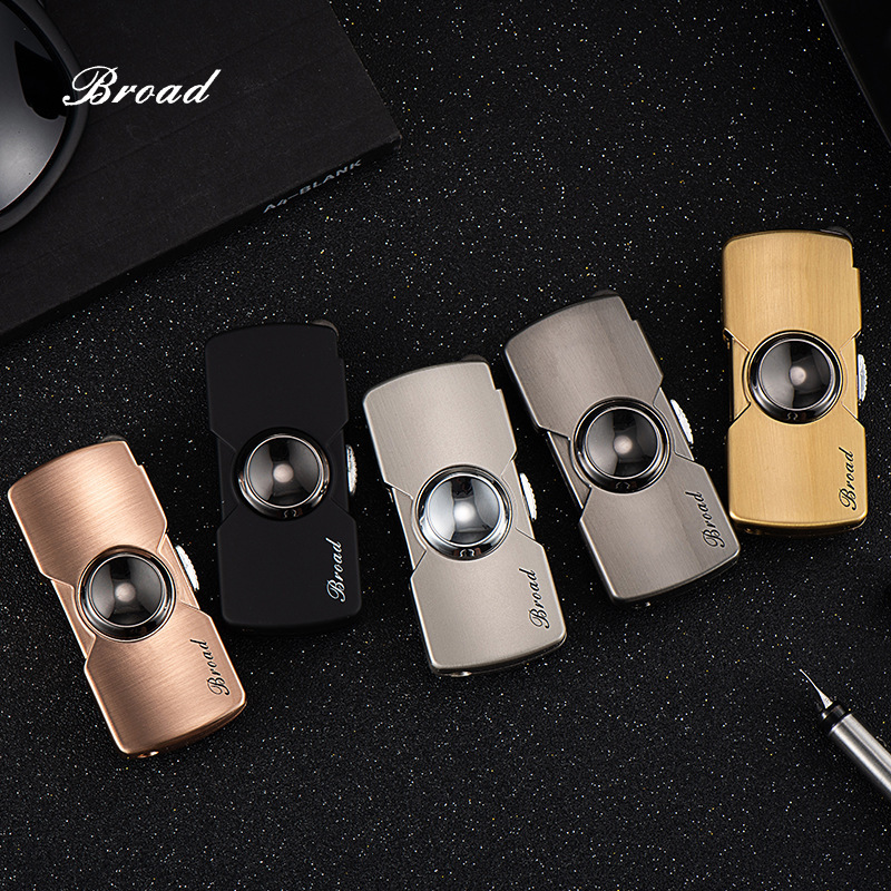 Fashionable and cool fingertip spinner metal infrared floating ball toy Specification image