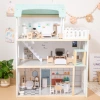 Children's educational toys, role-playing dollhouses, wooden building blocks, simulation villas, diy princess castles, gifts details Picture