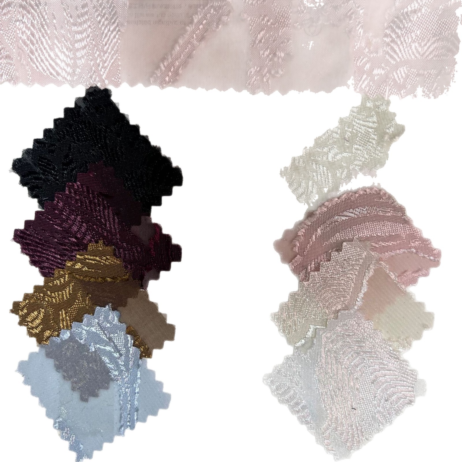 手工绣品/桌布/中国风白底实物图