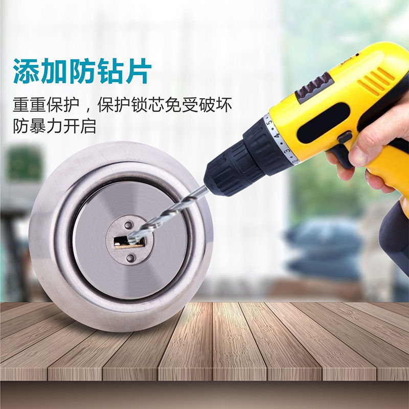 Household old-fashioned exterior anti-theft door, cross security gate, house lock, B-grade lock core, bedroom universal type, all copper core Application Scenario