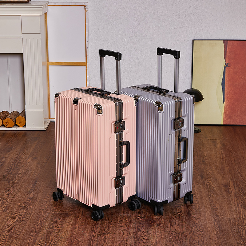 24-inch suitcases, sturdy and durable for women, student combination cases, and aluminum-framed boarding trolley cases for men, factory wholesale Application Scenario