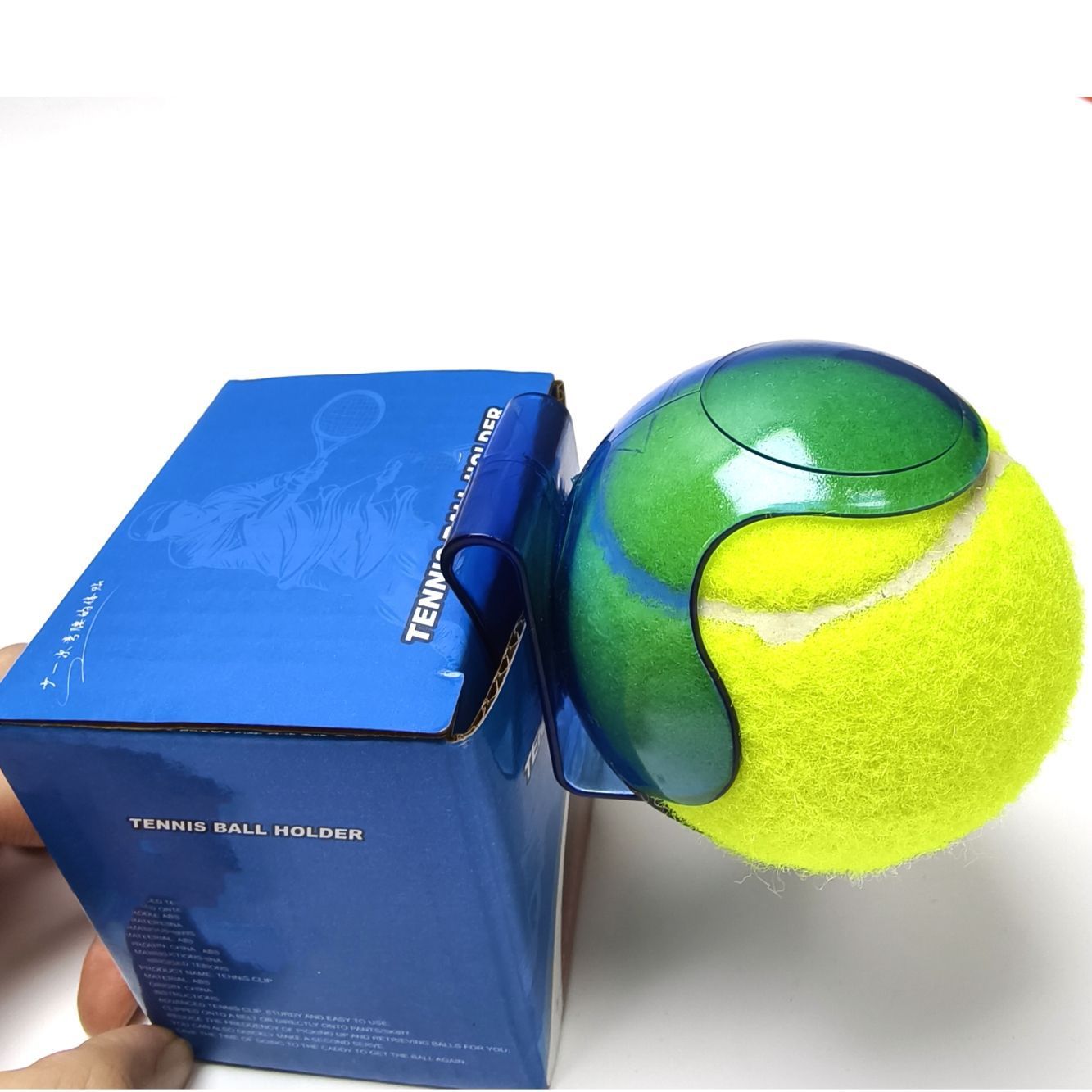 Transfronterizo transparente tennis clip tennis body clip equipo de entrenamiento tenista titular de la tarjeta de fábrica directamente