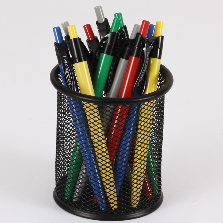 Factory direct supply ballpoint pens, enterprise advertising and promotional pens, press plastic oil pens, gift stationery, 573 details Picture