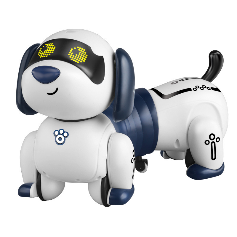 Intelligent programming Dachshund touch interaction, singing, dancing, storytelling, learning English, children's electronic pet toy Item Picture