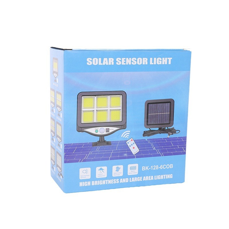 Cross-border split-type remote-controlled solar sensor small street lamp, courtyard outdoor sensor lamp, wall lamp, solar sensor lamp Item Picture