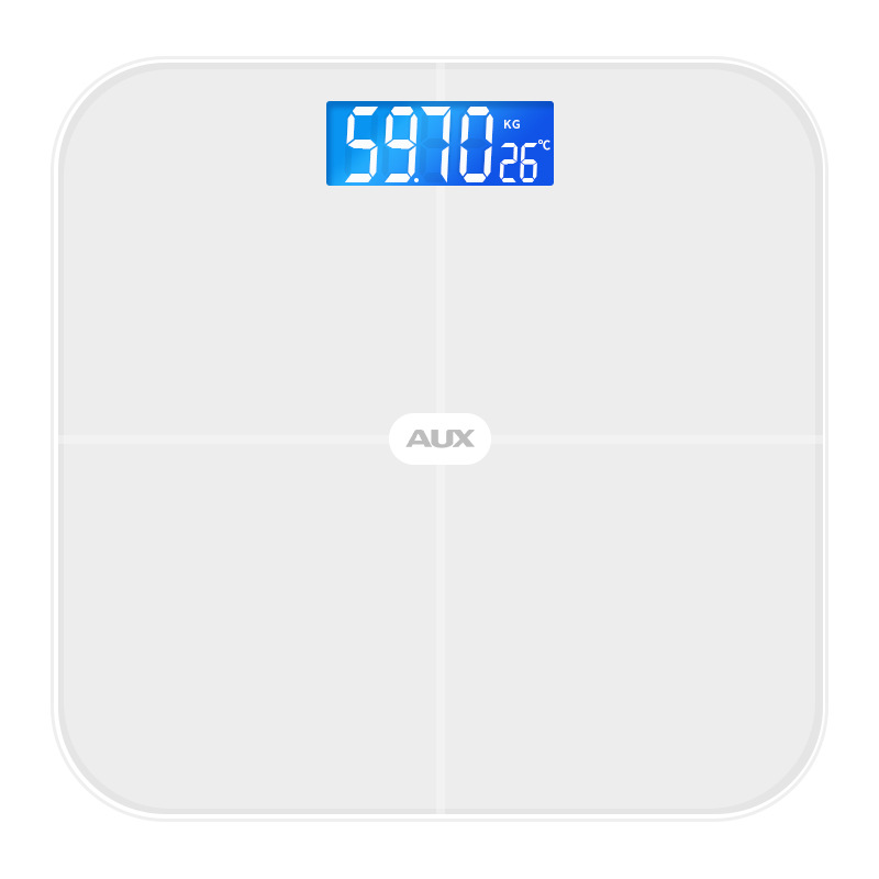 Oaks weighing scale, household precise body fat scale, small rechargeable weight loss dedicated electronic weighing, intelligent human body scale Item Picture