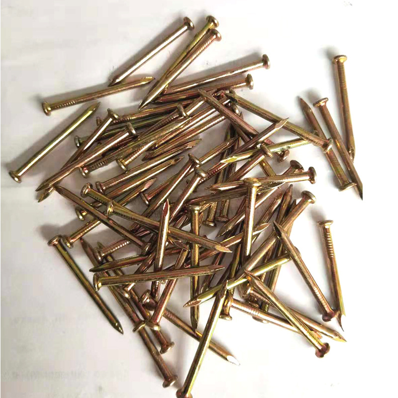 Special steel nails, cement nails, high-strength color zinc steel nails, concrete nails, all models from 20 to 100 details Picture