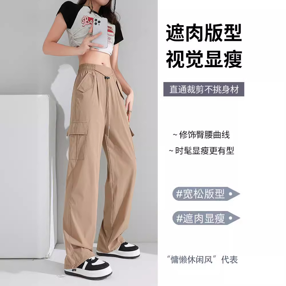 妈妈裤中老年直筒冬季/糯米裤/莫代尔裤针织/阔腿裤/加绒裤女直筒百搭细节图