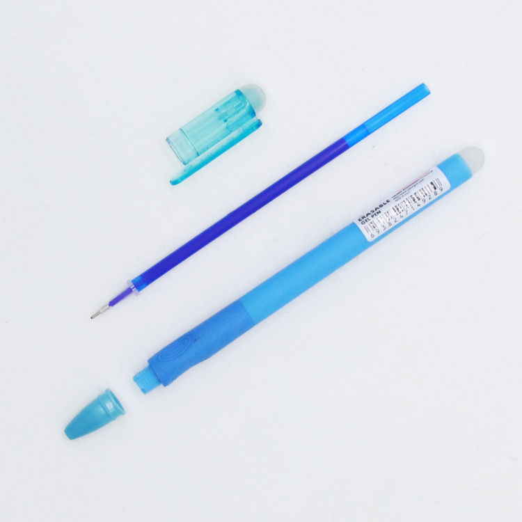 Yalong transparent PVC box-packed colored pen barrel, high-quality standard office/school gel pen, erasable pen Specification image