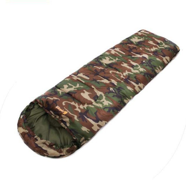 Envelope-style outdoor sleeping bags for all four seasons - spring, summer, autumn and winter, camping sleeping bags, outdoor adult cotton sleeping bags