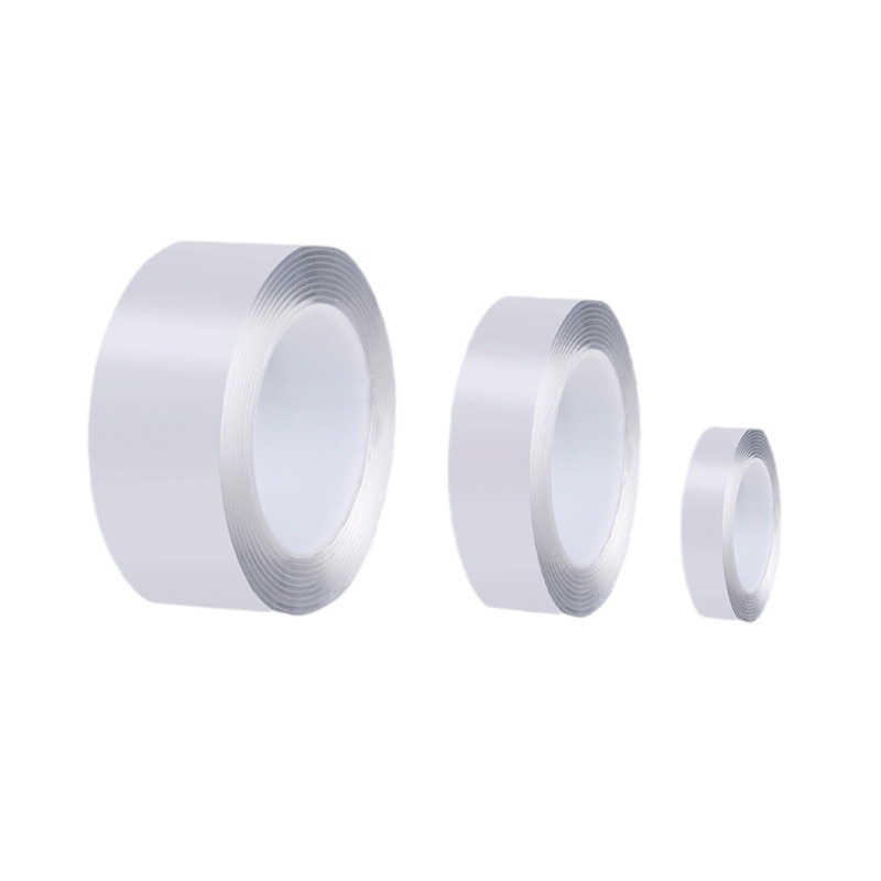 胶带/打包胶带/亚克力胶圆点胶/手帐胶带/封箱带白底实物图