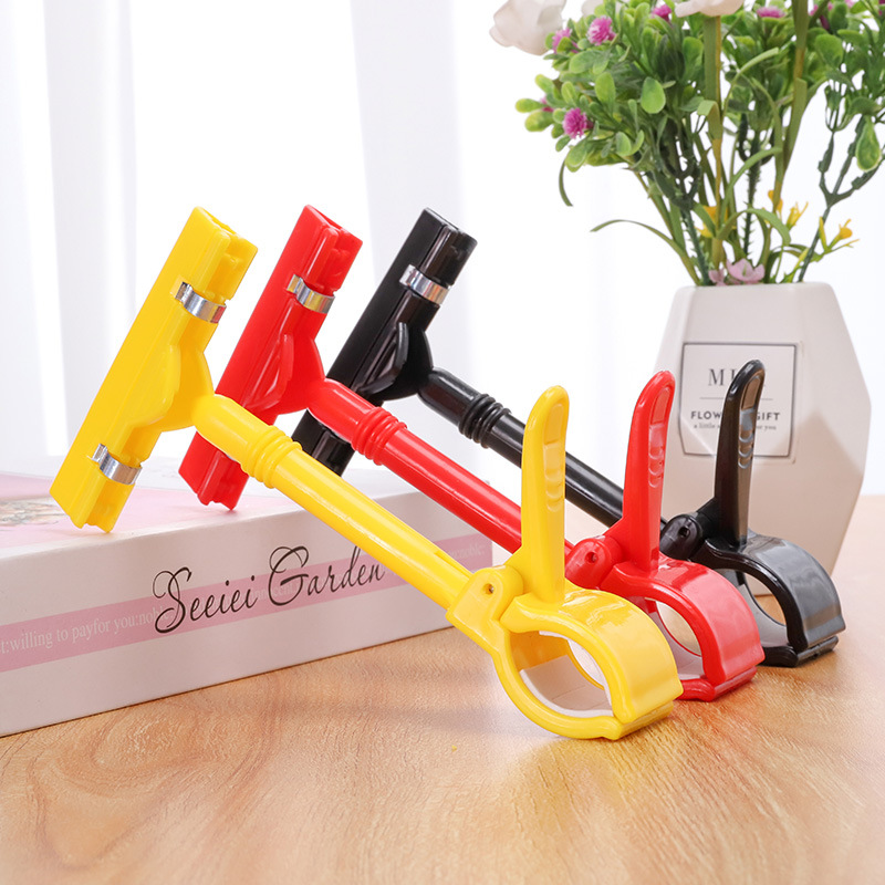 广告夹子塑料360度多色机械夹拇指夹POP夹广告夹超市展示架批发