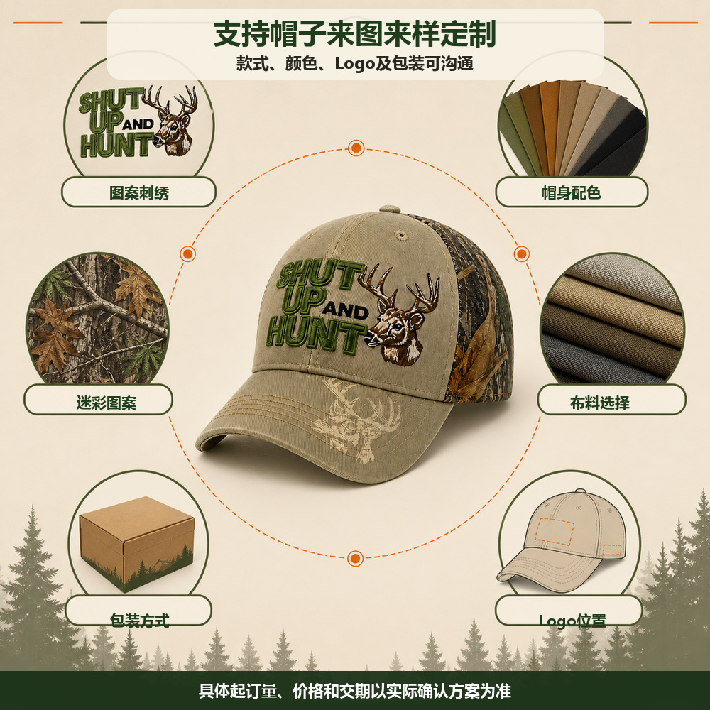Gorra de béisbol con cabeza grande bordado de logotipo personalizado sombra al aire libre pato tongue gorra de publicidad de grupo gorra transfronteriza al por mayor Application Scenario