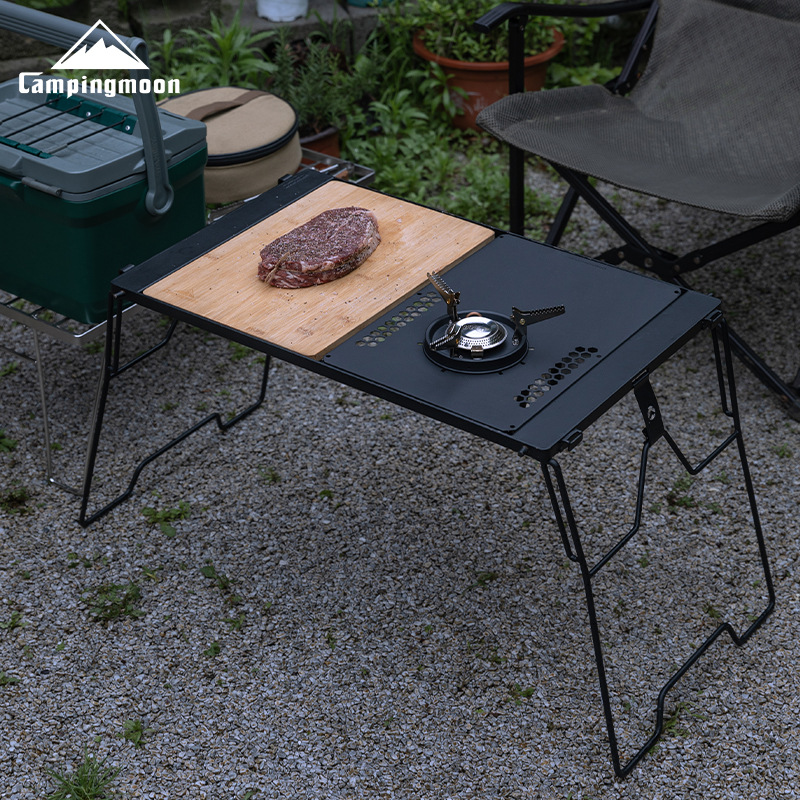 Koman Camping ITG Korean-style stove unit board, tea table middle board, picnic portable module combination multi-purpose unit board details Picture