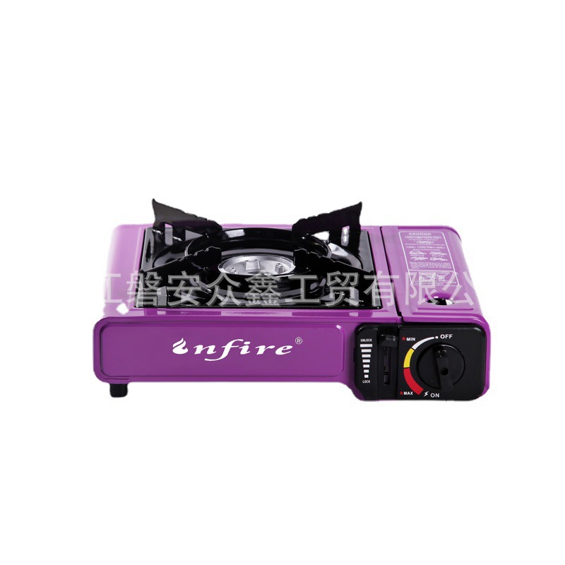 卡式炉户外便携式卡斯火锅野外烧烤炉家用燃气炉瓦斯炉具现货批发白底实物图