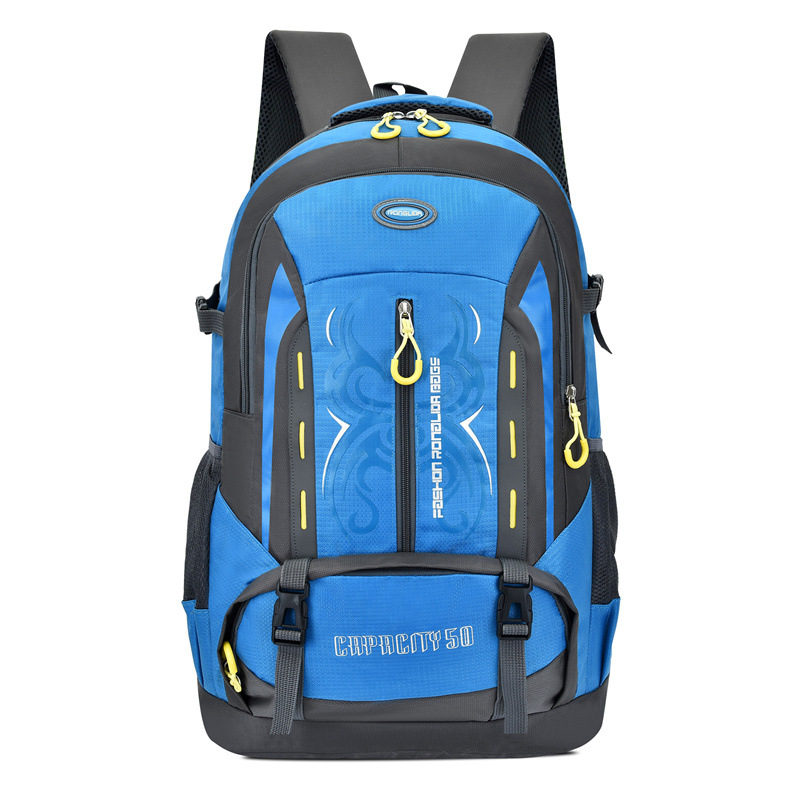 跨境外贸新款户外背包双肩包男女徒步运动旅行休闲露营登山包批发细节图