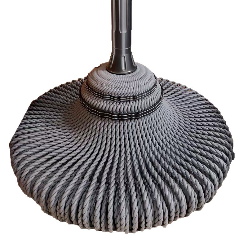Cross-border self-twisting water mop, household one-mop cleaning, no need for hand washing, dry and wet mopping, old-fashioned mop, rotating lazy person's head Item Picture