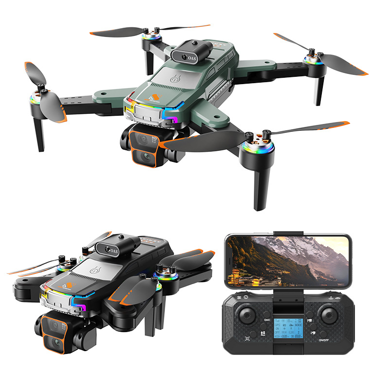 JS39 cross-border new product drone with one-click return, brushless motor, high-definition screen aerial photography remote control aircraft toy Item Picture