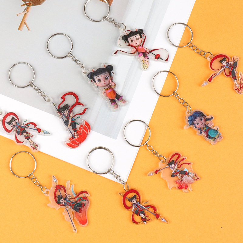 钥匙扣/皮钥匙扣/马年挂件/钥匙扣配饰/马年细节图