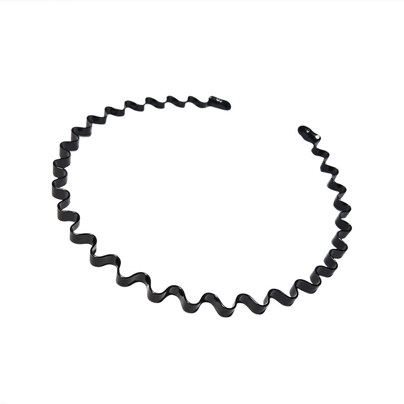 Stylish and trendy men, simple and invisible hair band, sporty hair band, backhead, wavy face wash, anti-slip headband, hair accessory for women Item Picture