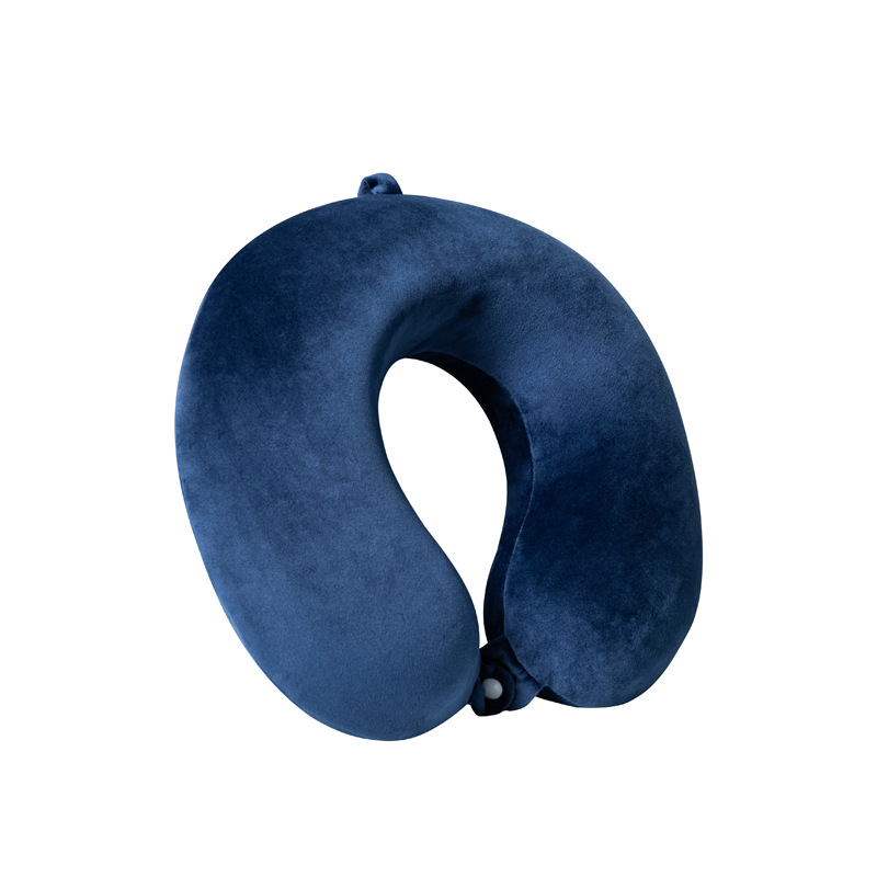 Xilinmen U-shaped Pillow, solid color, detachable and washable, cervical memory foam U-shaped pillow, headrest, neck travel Item Picture