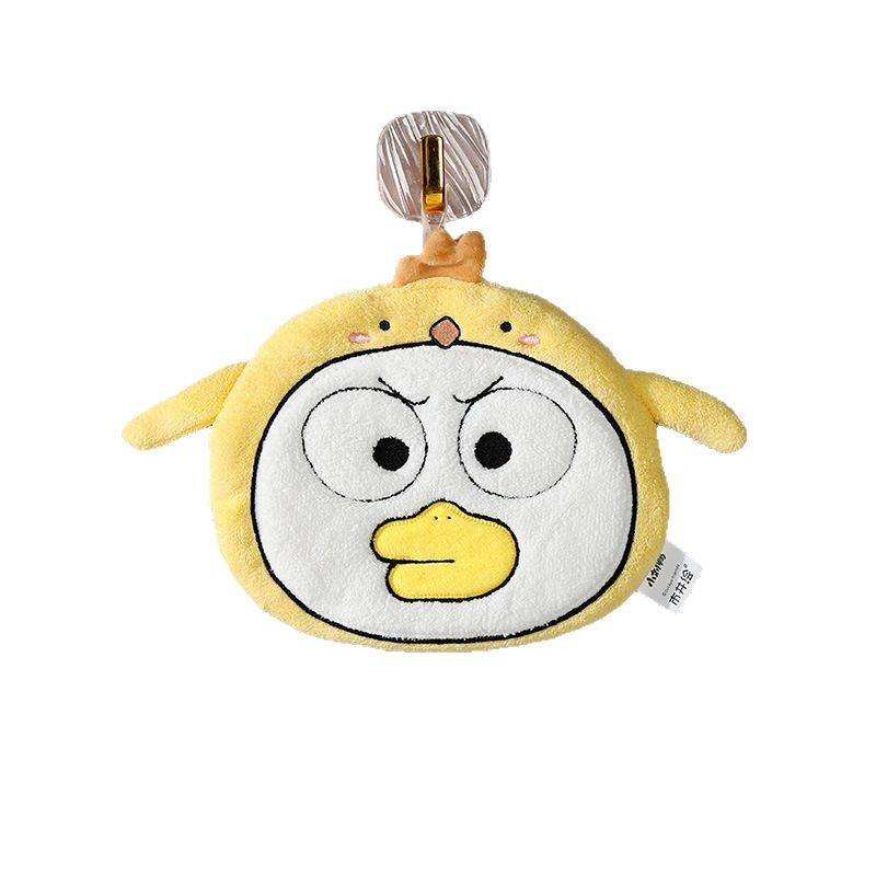 正版蜡笔小新擦手巾方巾浴室用卡通小刘鸭儿童洗脸小毛巾卡通联名详情图5