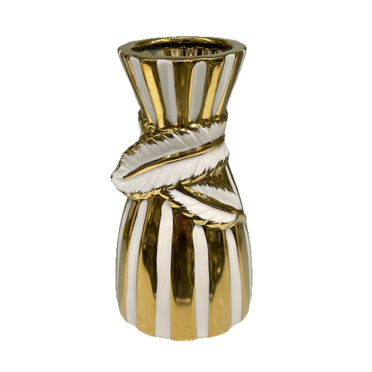 Creative ceramic vases, simple and modern home decoration, simulated flower arrangements, flower vases, dry vase decorative ornaments Item Picture