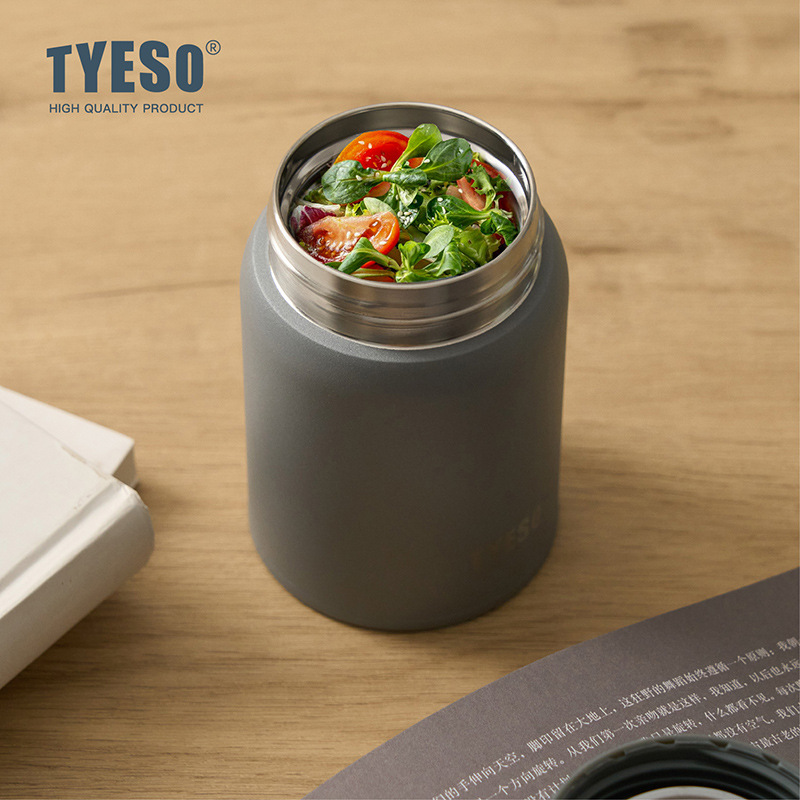 TYESO/ Taishuo's new mini women's thermos cup, small portable insulated cup, simple and fashionable pocket water cup details Picture