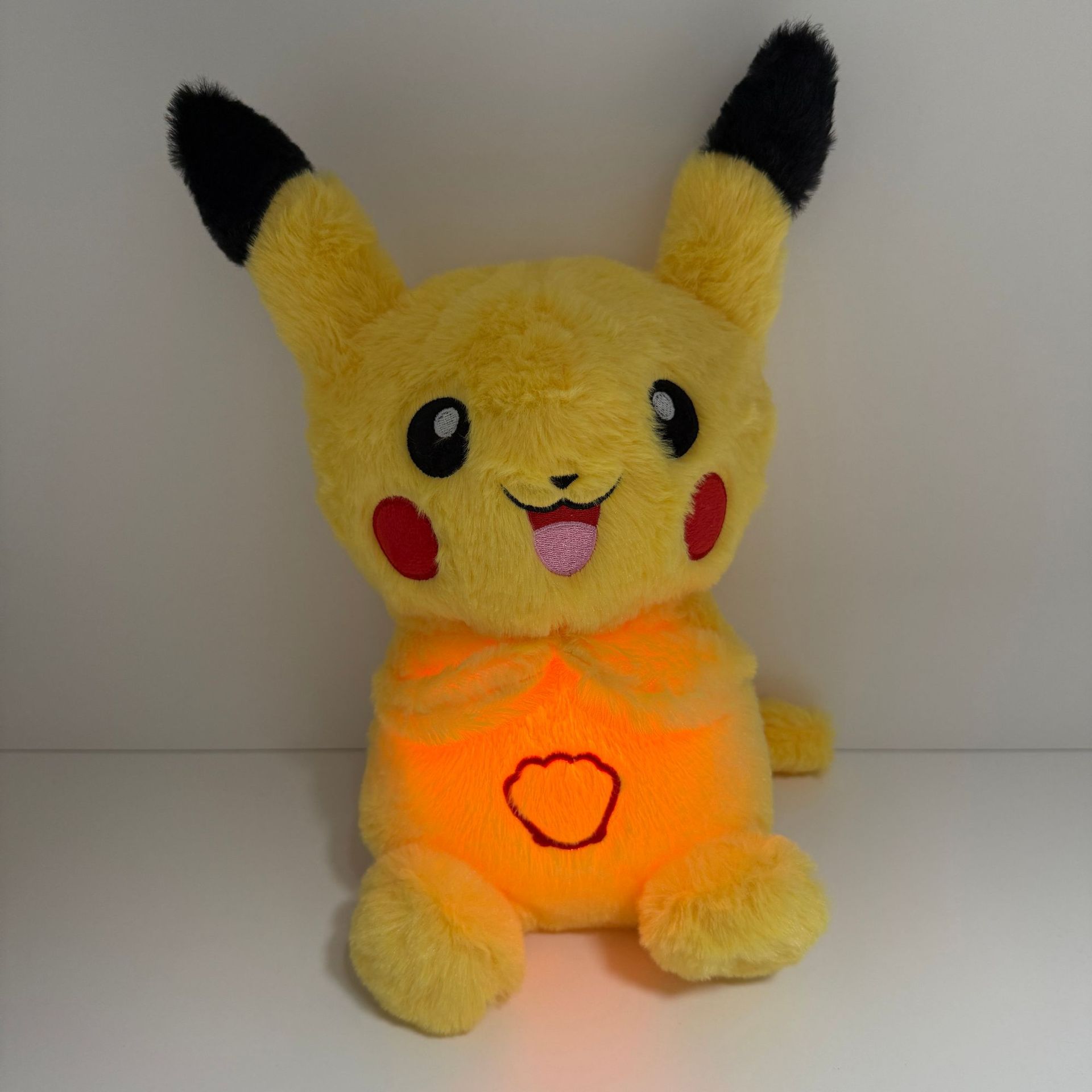 Cross-border toys: Breathing Pikachu plush dolls, music figurines, children's sleeping dolls, Kappa Bear details Picture