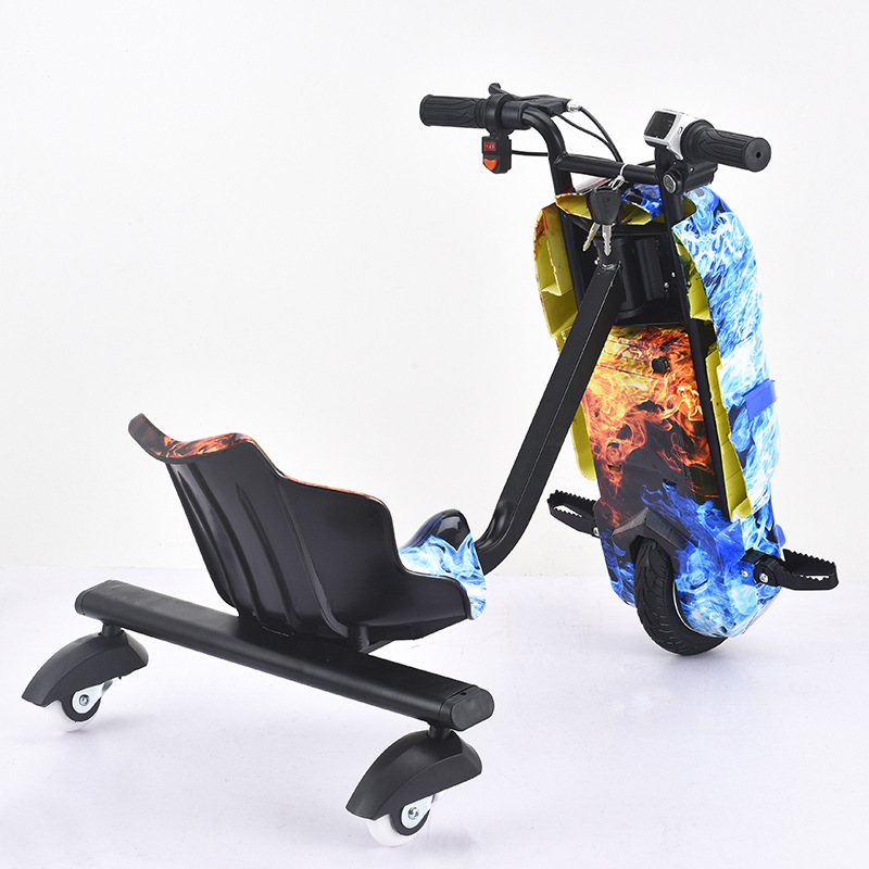 Fashionable and cool drift scooters, electric drift tricycles, go-karts, children's balance scooters Specification image