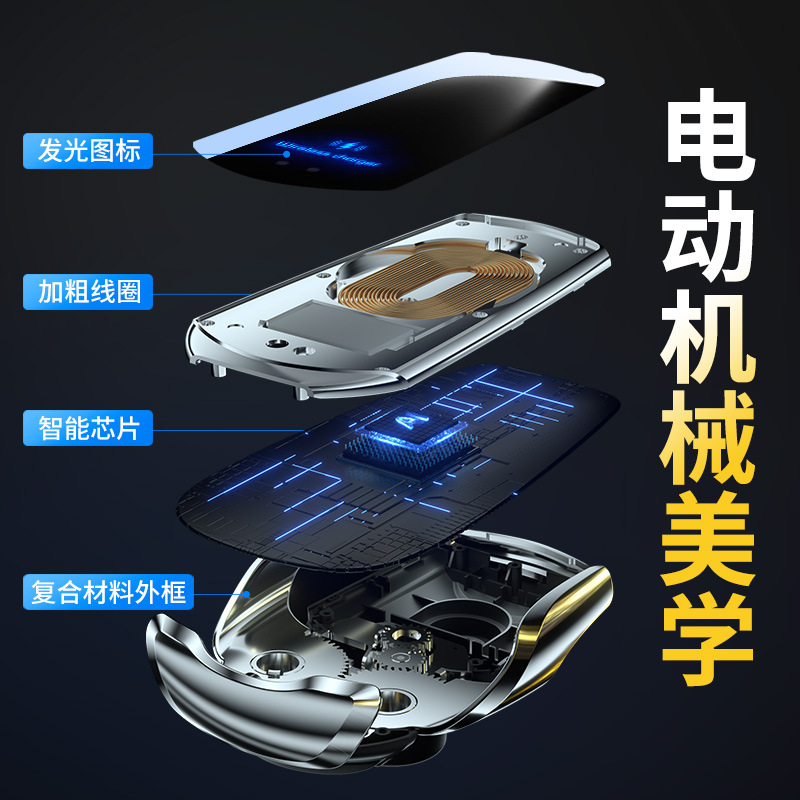 车载手机支架实物图