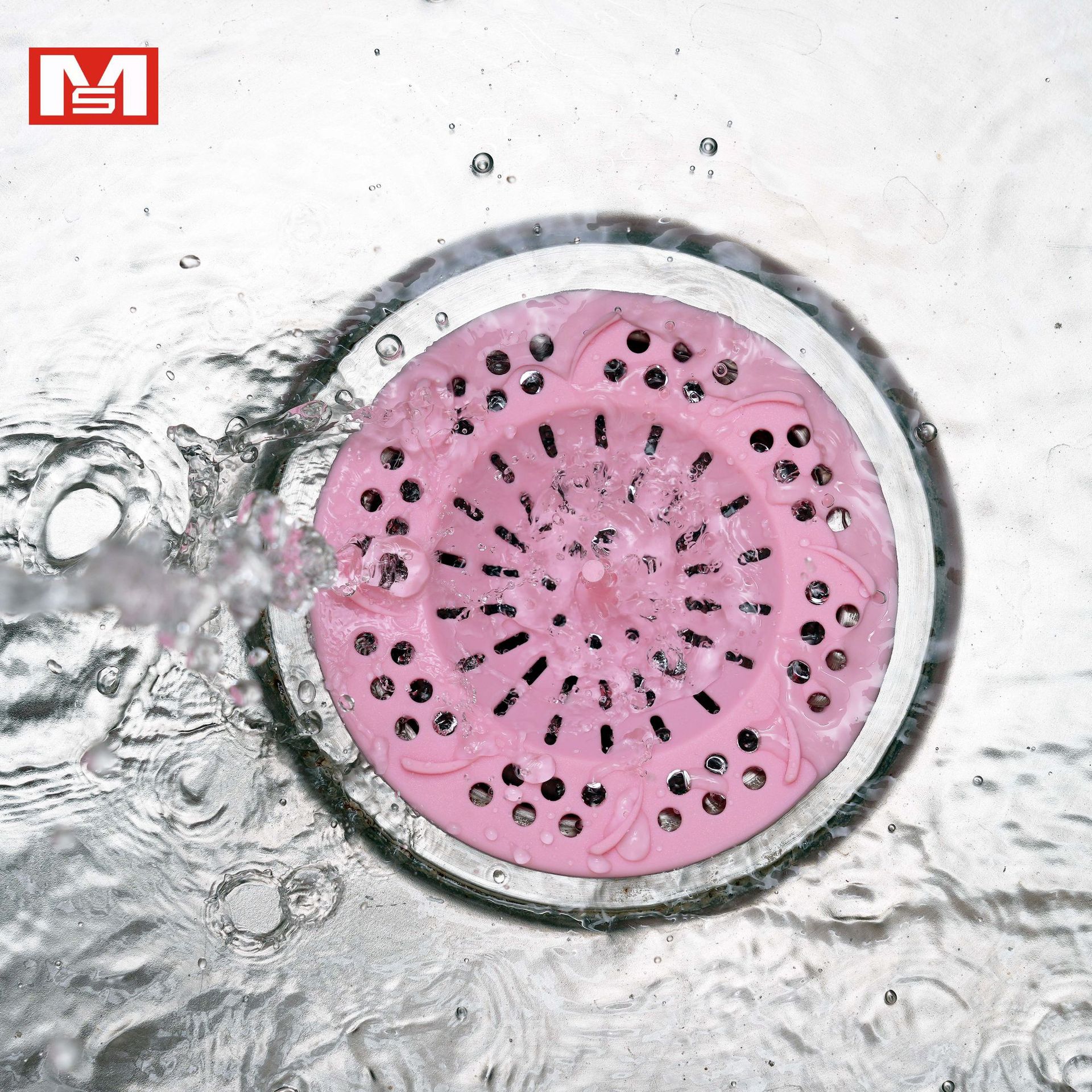 Japanese MS 2316 drainage outlet strainers, kitchen, bathroom, balcony sink nets, washbasin filter silicone, medium size