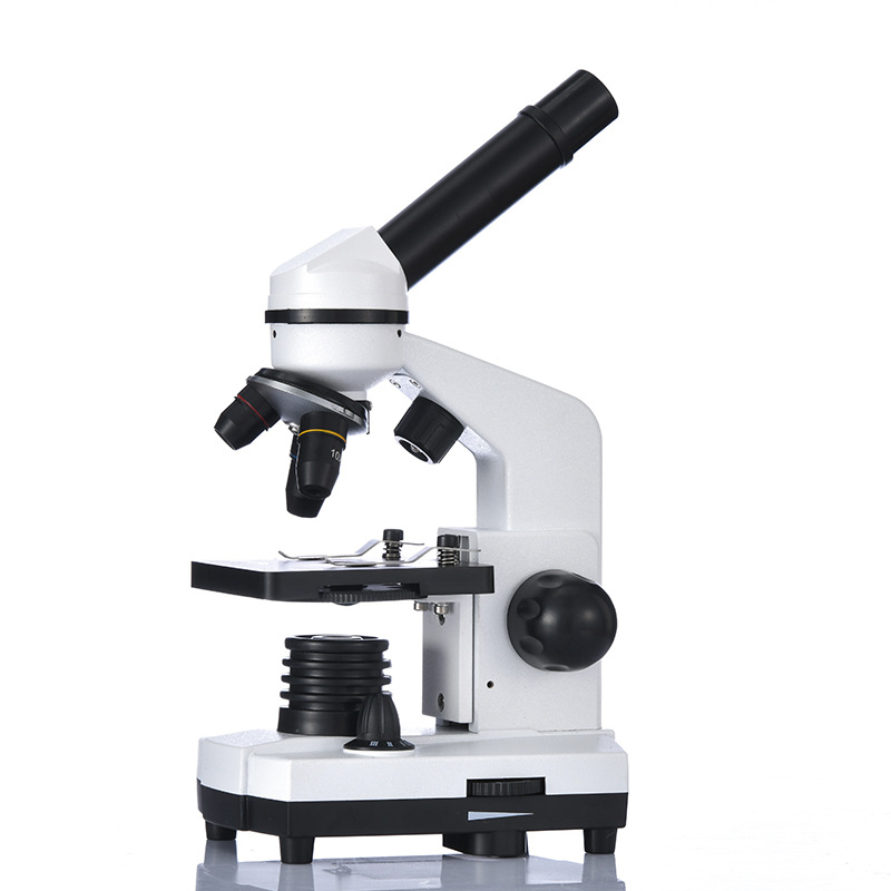 1600X zoom microscope, 3-hole outward-tilt converter microscope, laboratory biological microscope, adjustable Application Scenario