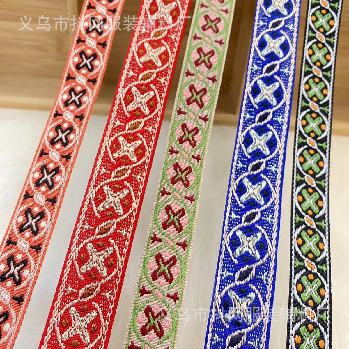 1.7- 2.0cm Classic handmade DIY bow webbing hair accessory Headwear bag edge strap gift box packaging bag details Picture